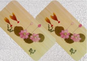 Ahşap Bambu Hediye İçin Özelleştirilebilir Yer İşareti